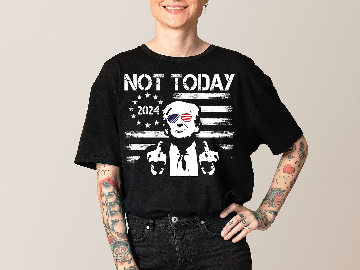 Not Today Trump 2024 Shirt