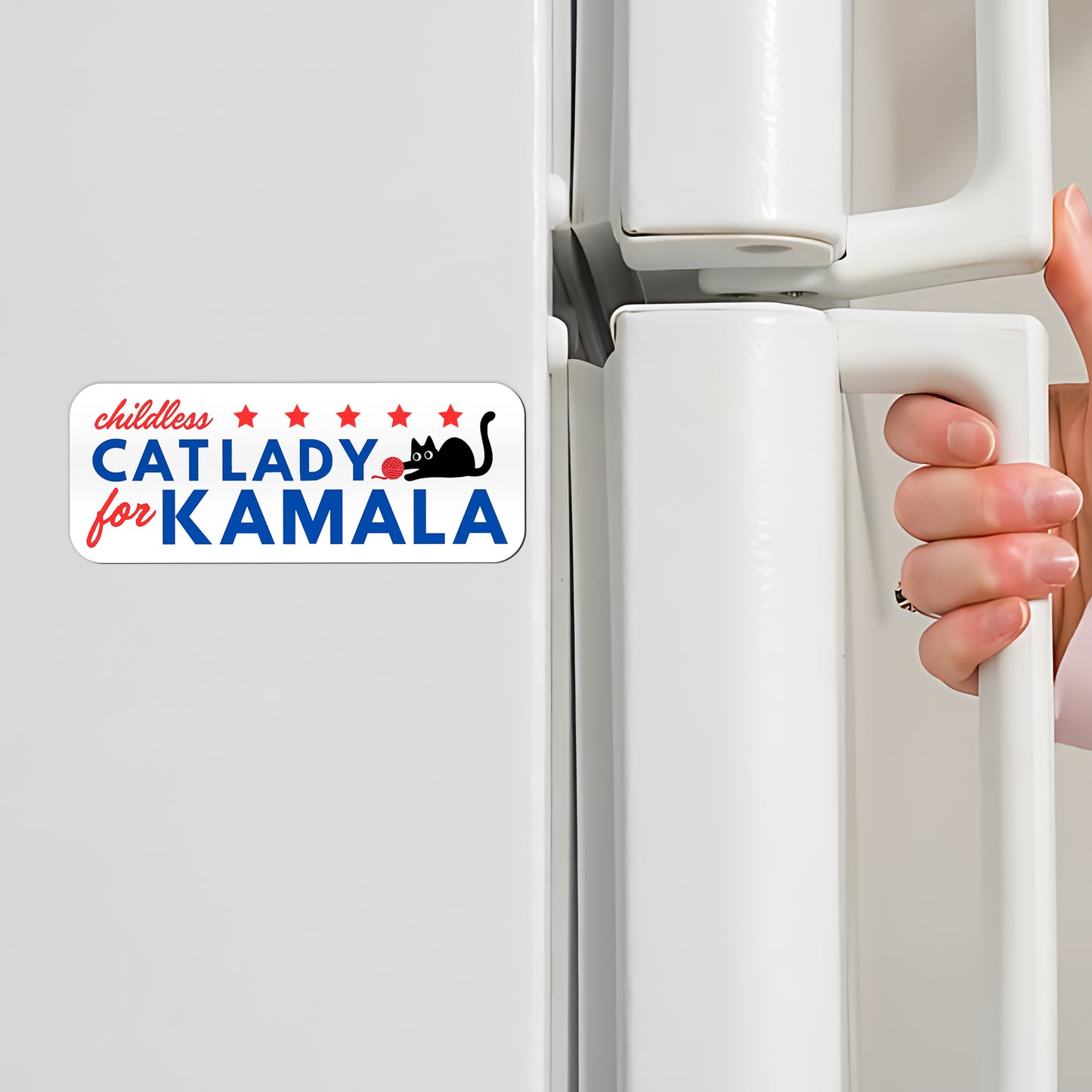 Childless Cat Lady For Kamala Magnet