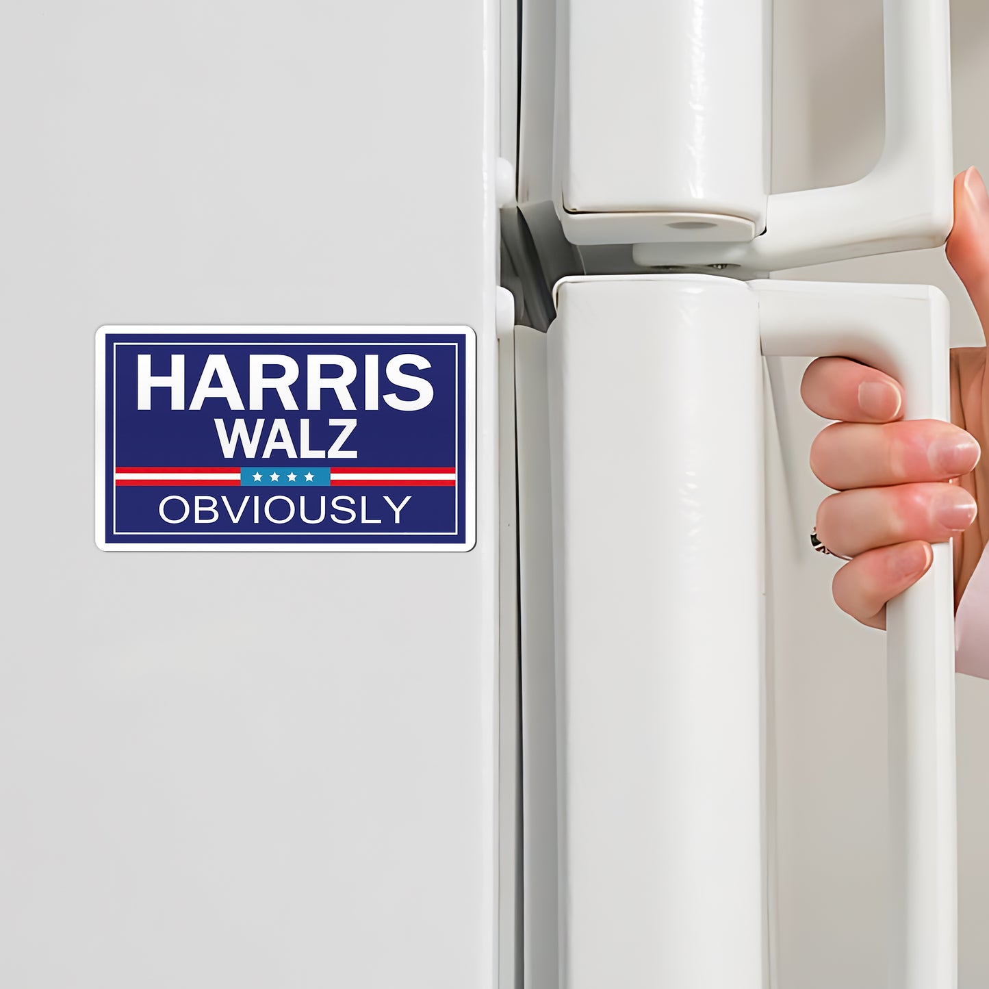 Harris Walz Obviously Election Magnet