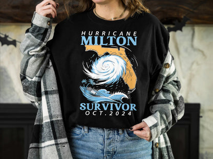 Hurricane Milton Survivor October 2024 Shirt