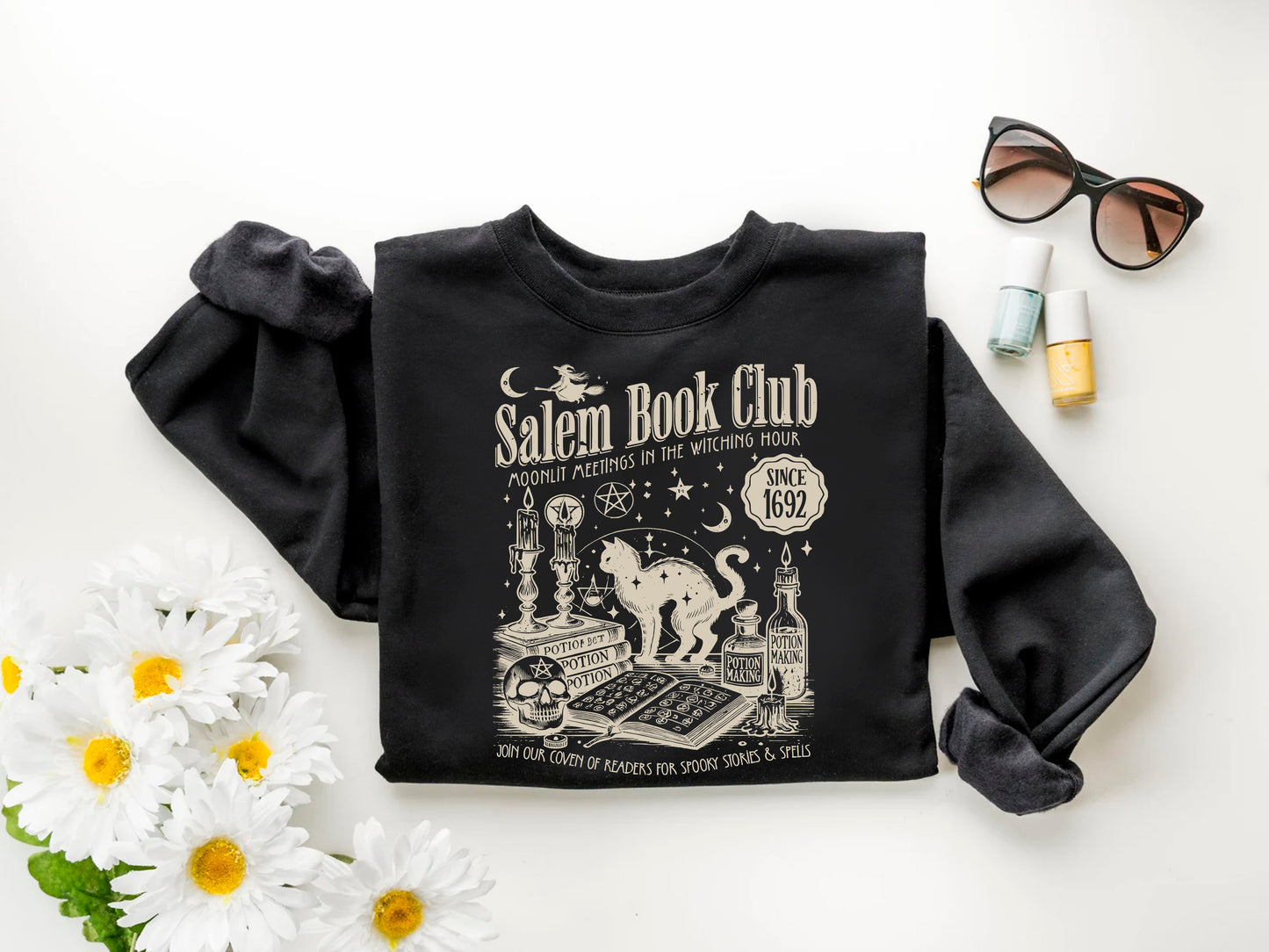 Salem Book Club Halloween Shirt