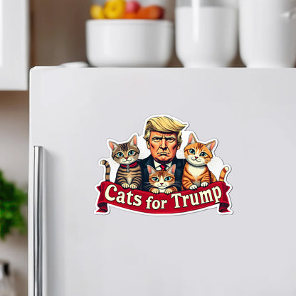 Cats For Trumps Magnet