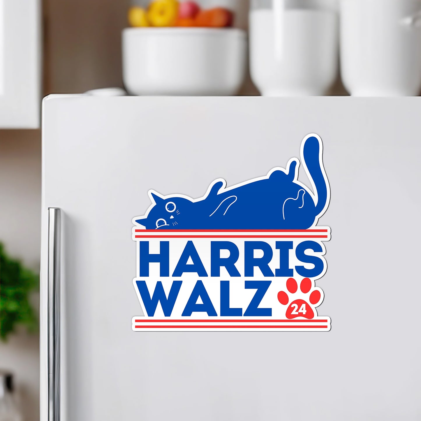 Harriz Walz 2024 Magnet