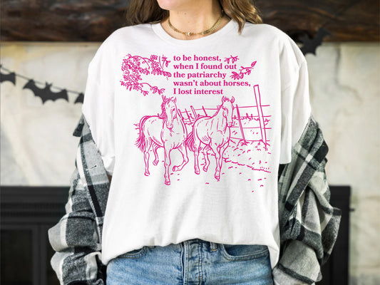 Funny Horses Shirt