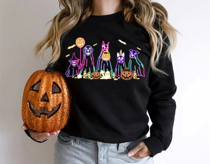 Halloween Ghost Neon Shirt