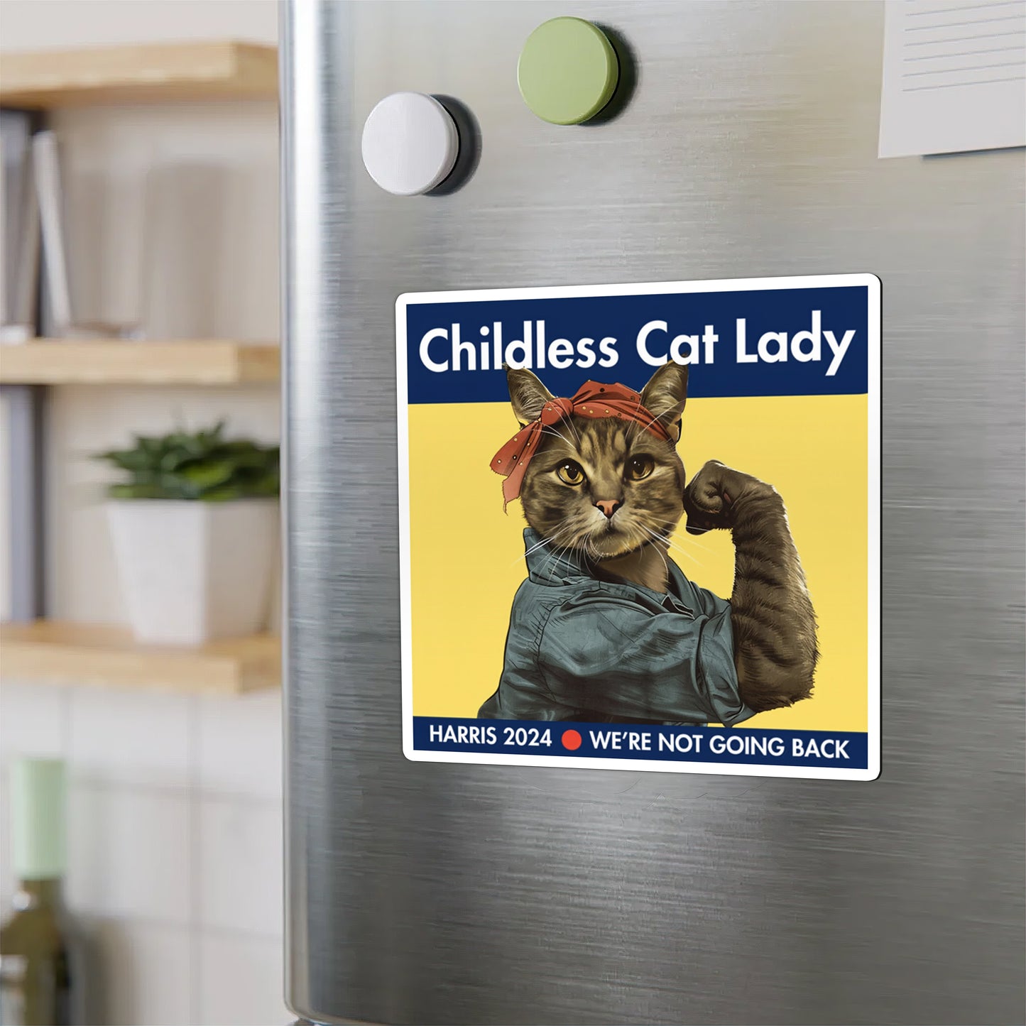 Childless Cat Lady Magnet