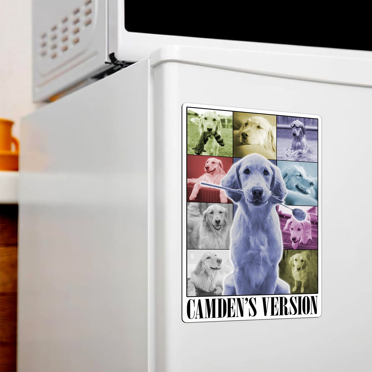 Custom Dog Photo Eras Tour Magnet