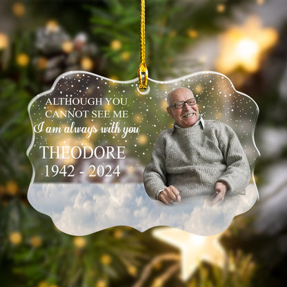 Custom Memorial Photo  Ornament