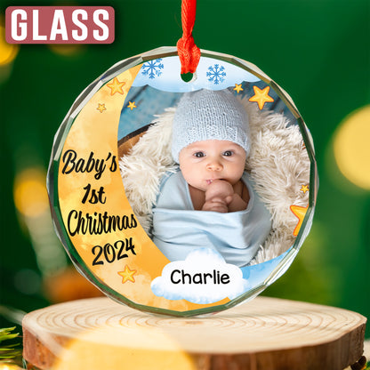 Custom Baby Photo Ornament Ornament