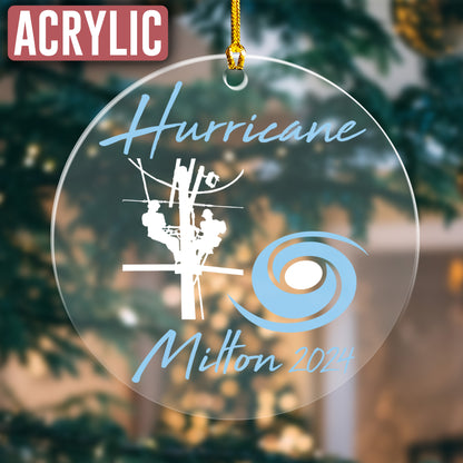 Hurricane Milton 2024 Ornament