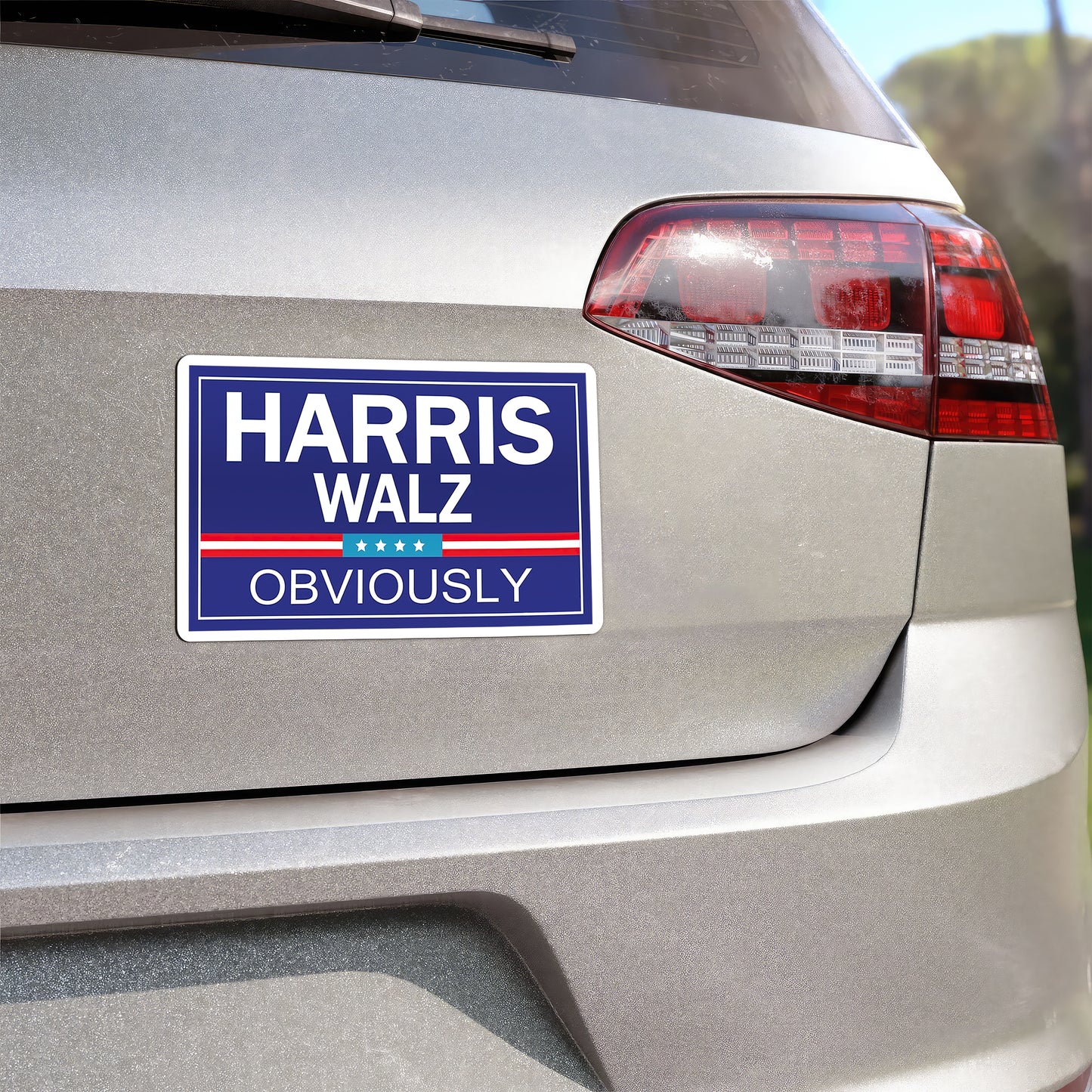 Harris Walz Obviously Election Magnet