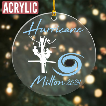 Hurricane Milton 2024 Ornament