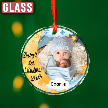 Custom Baby Photo Ornament Ornament