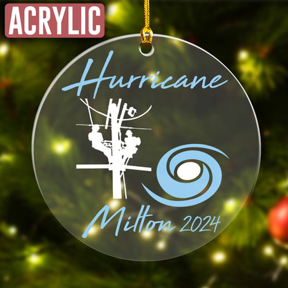 Hurricane Milton 2024 Ornament