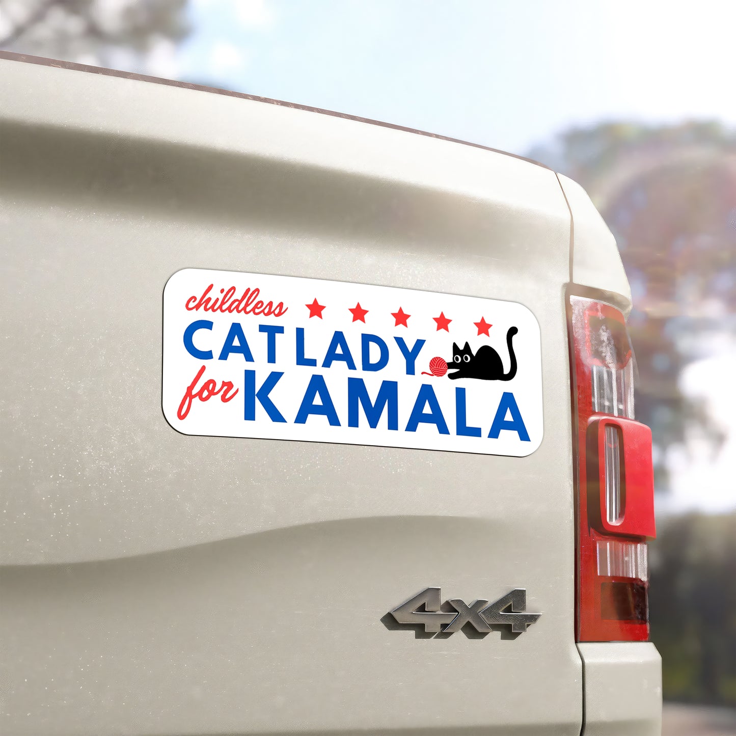 Childless Cat Lady For Kamala Magnet