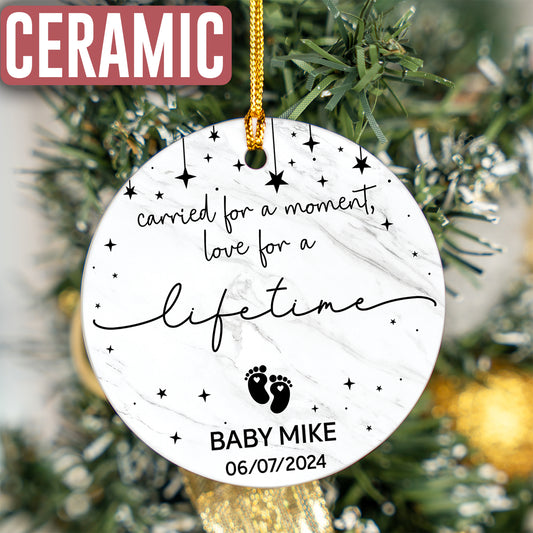 Custom Baby Memorial Ornament