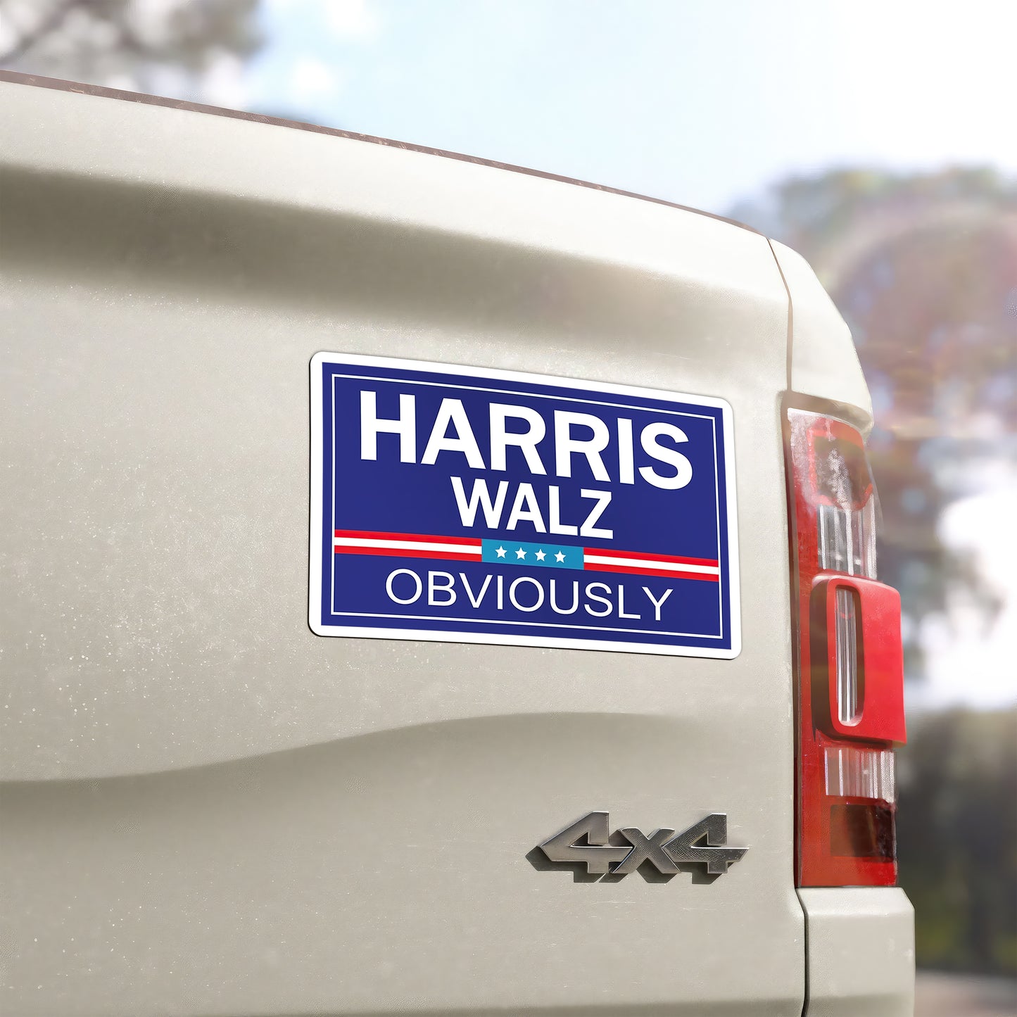 Harris Walz Obviously Election Magnet