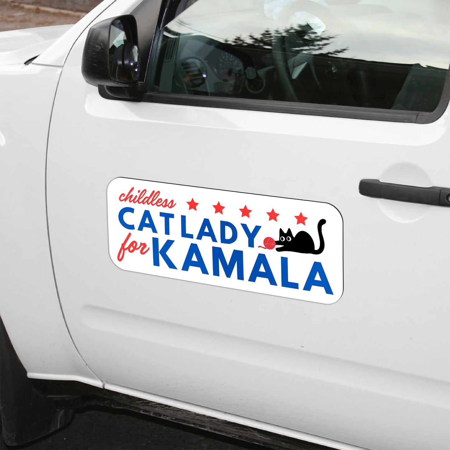 Childless Cat Lady For Kamala Magnet