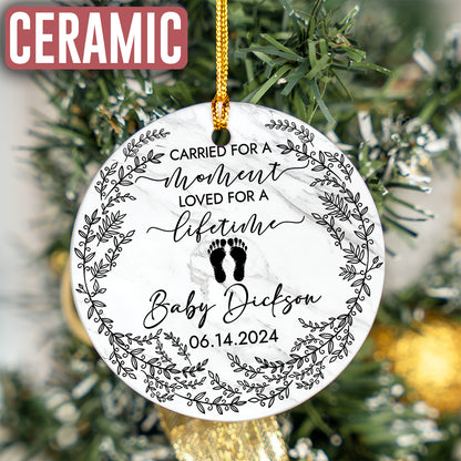 Custom Miscarriage Baby Ornament