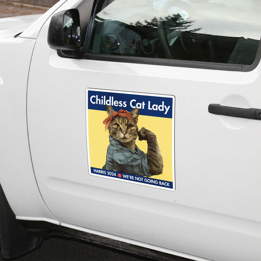 Childless Cat Lady Magnet