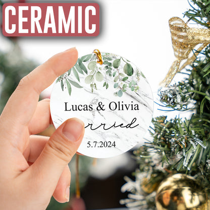 Custom Married Couple Ornament