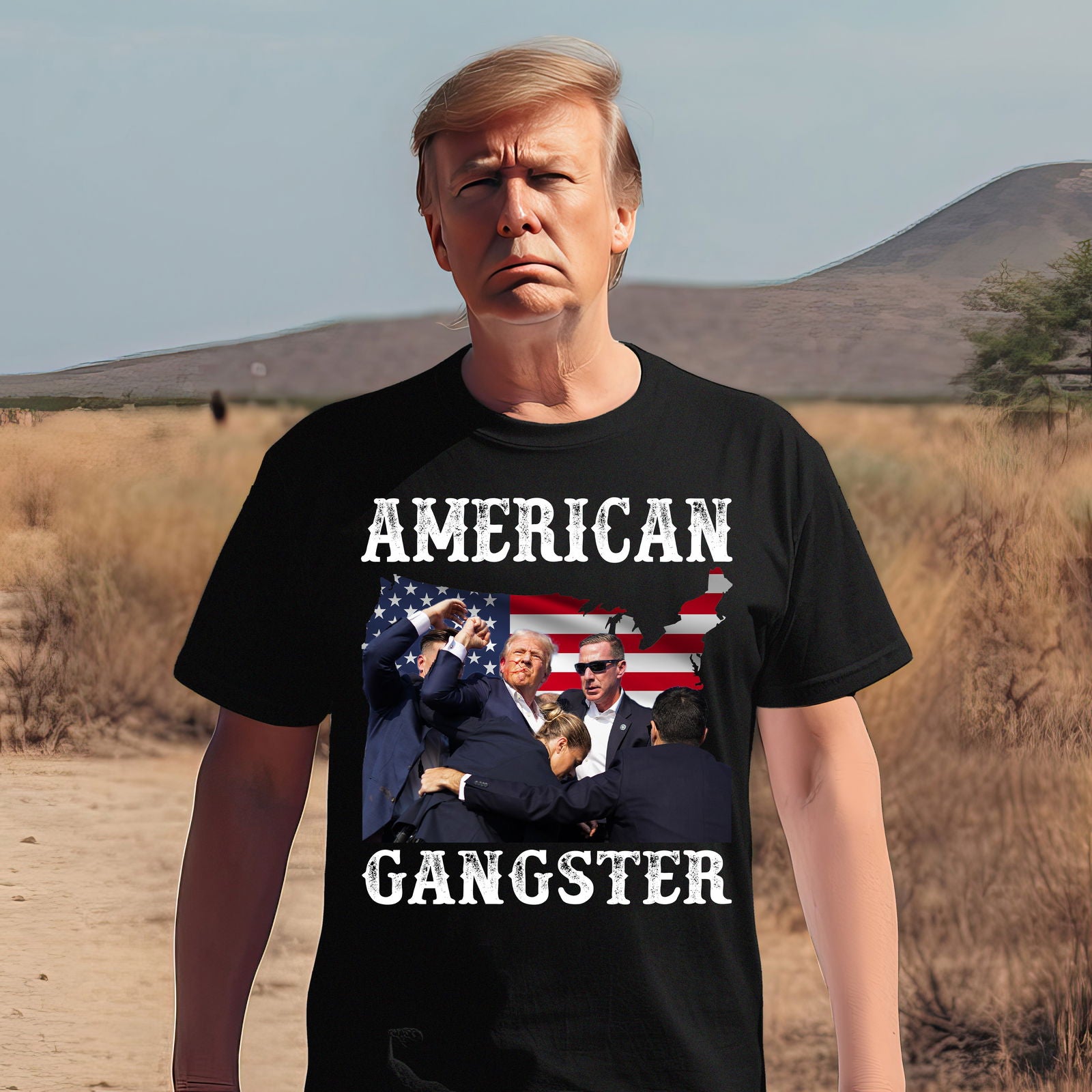 American Gangster Trump Shirt