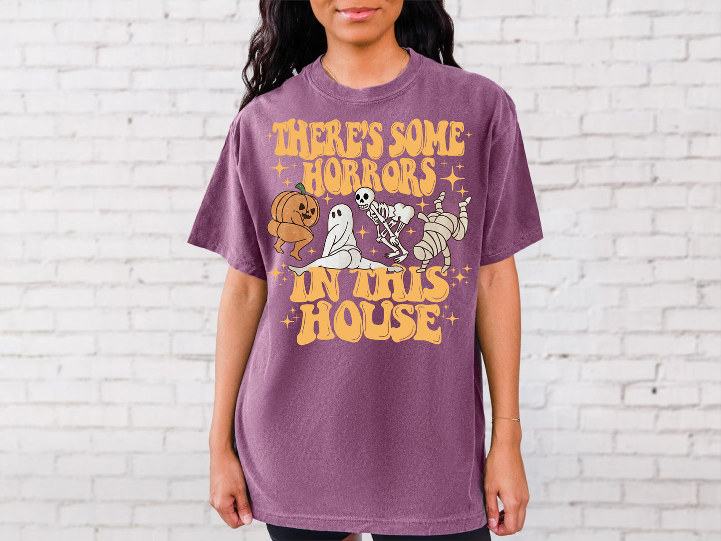 There's Some Horrors In This House Comfort Colors Shirt