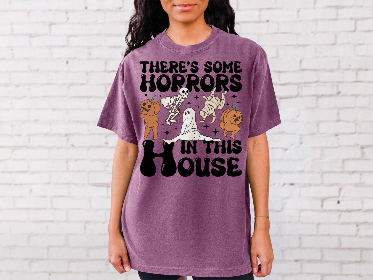 There's Some Horrors In This House Comfort Colors Shirt