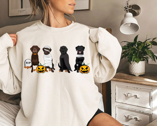 Black Labrador Halloween Shirt