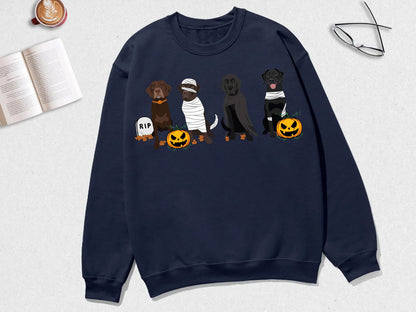 Black Labrador Halloween Shirt