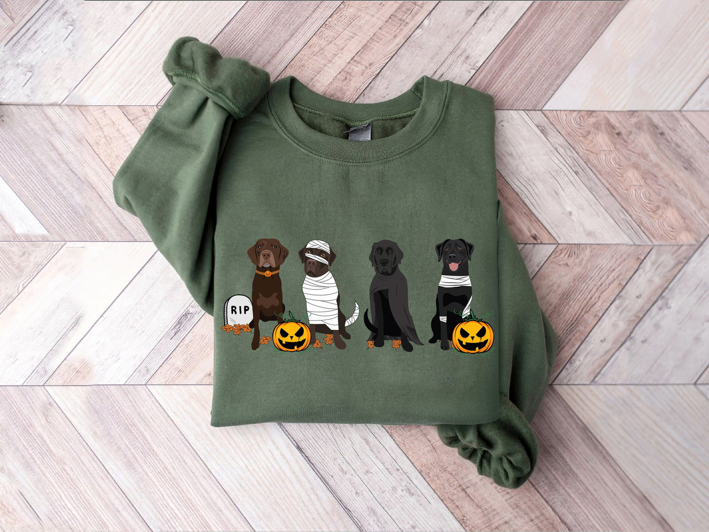 Black Labrador Halloween Shirt