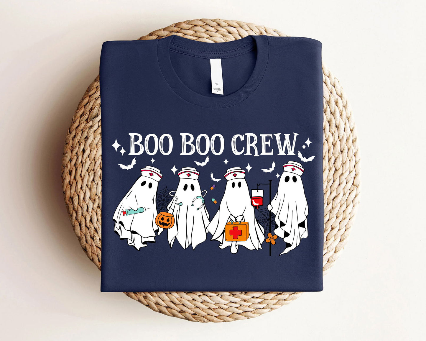 Boo Boo Crew Halloween Nurse Shirt