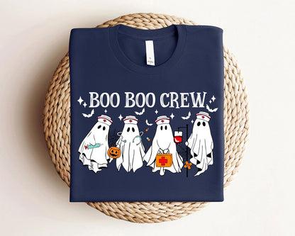 Boo Boo Crew Halloween Nurse Shirt