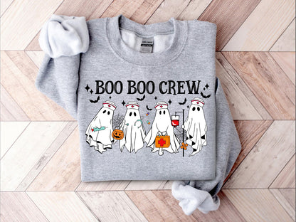 Boo Boo Crew Halloween Nurse Shirt