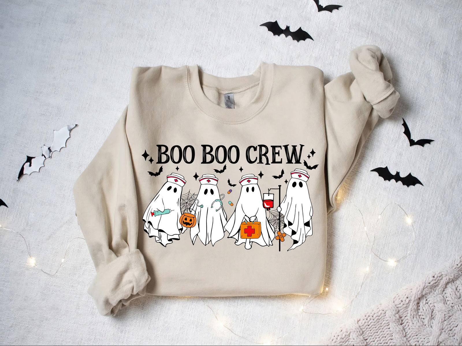 Boo Boo Crew Halloween Nurse Shirt