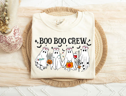 Boo Boo Crew Halloween Nurse Shirt