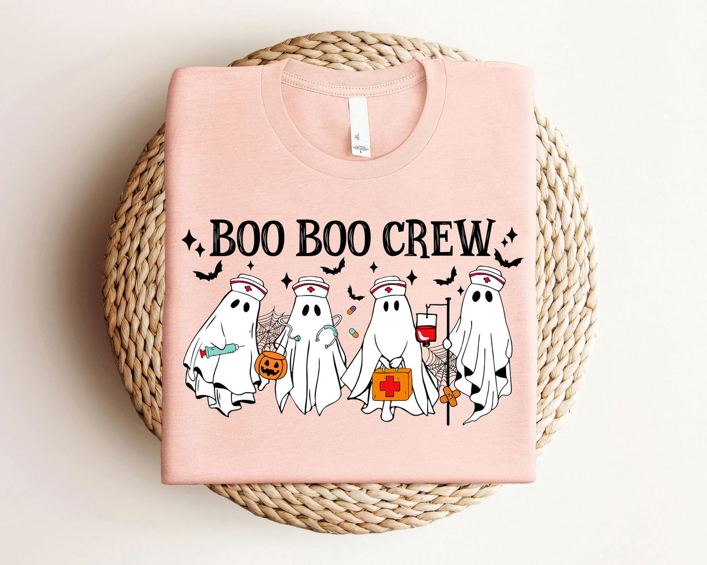 Boo Boo Crew Halloween Nurse Shirt