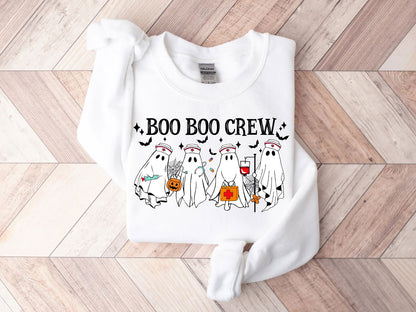 Boo Boo Crew Halloween Nurse Shirt