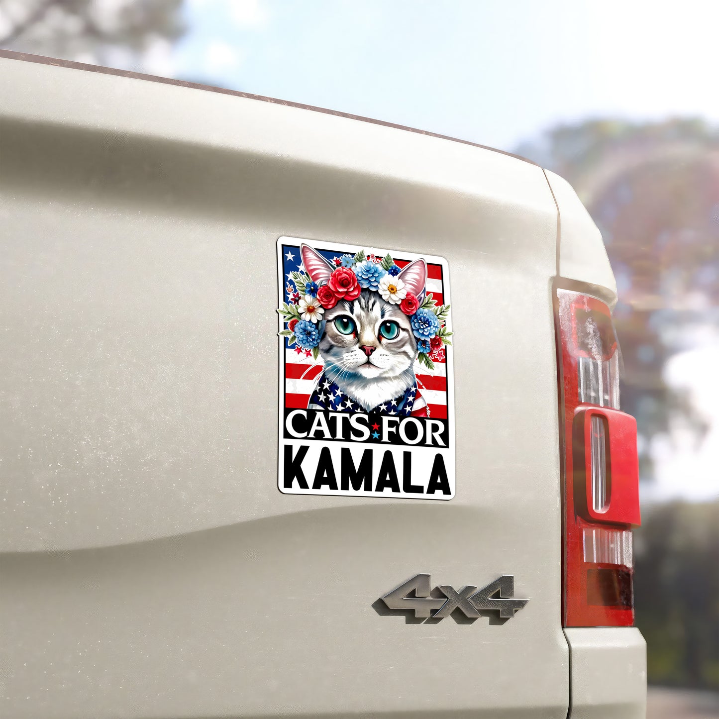 Cats For Kamala Magnet