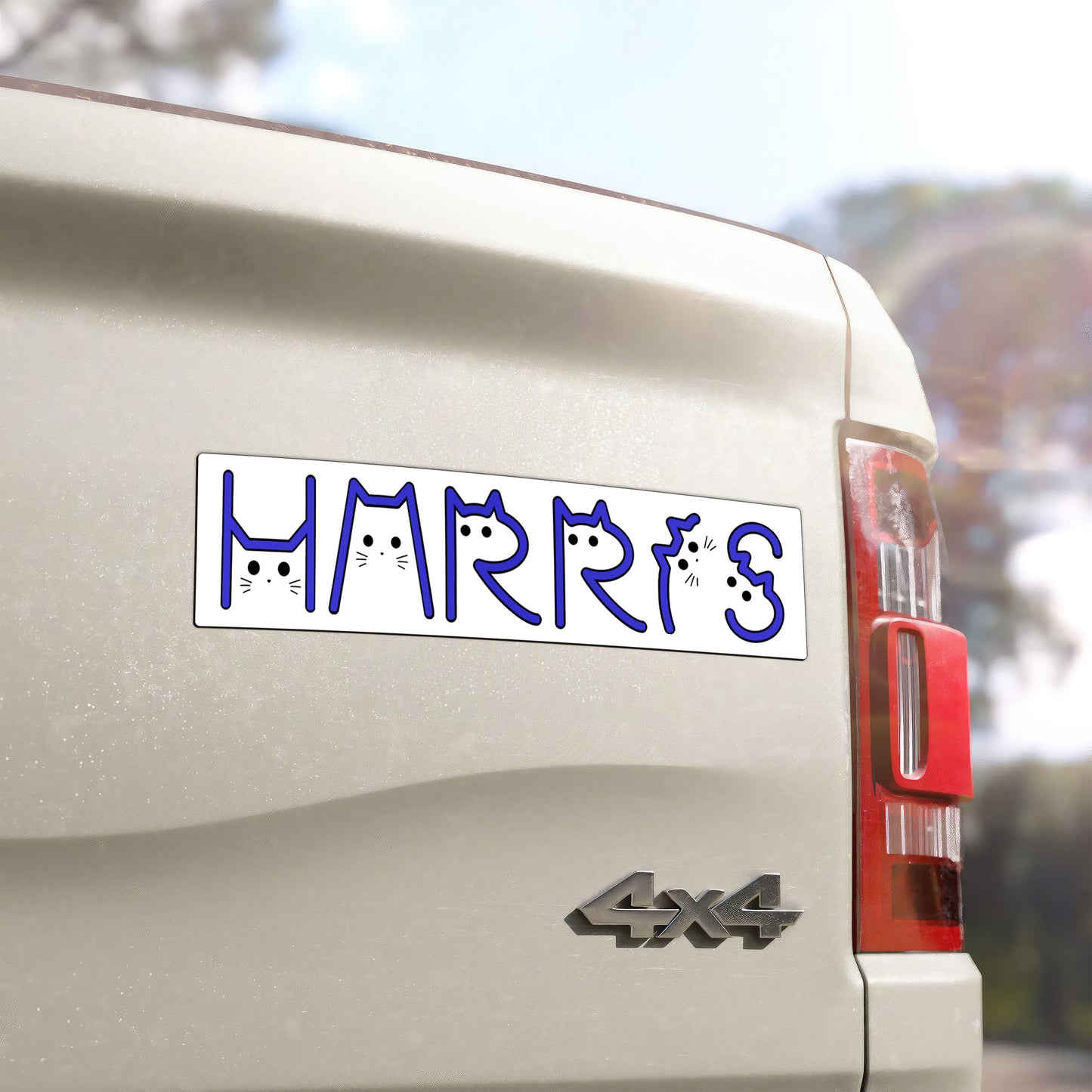 Harris Cat Magnet