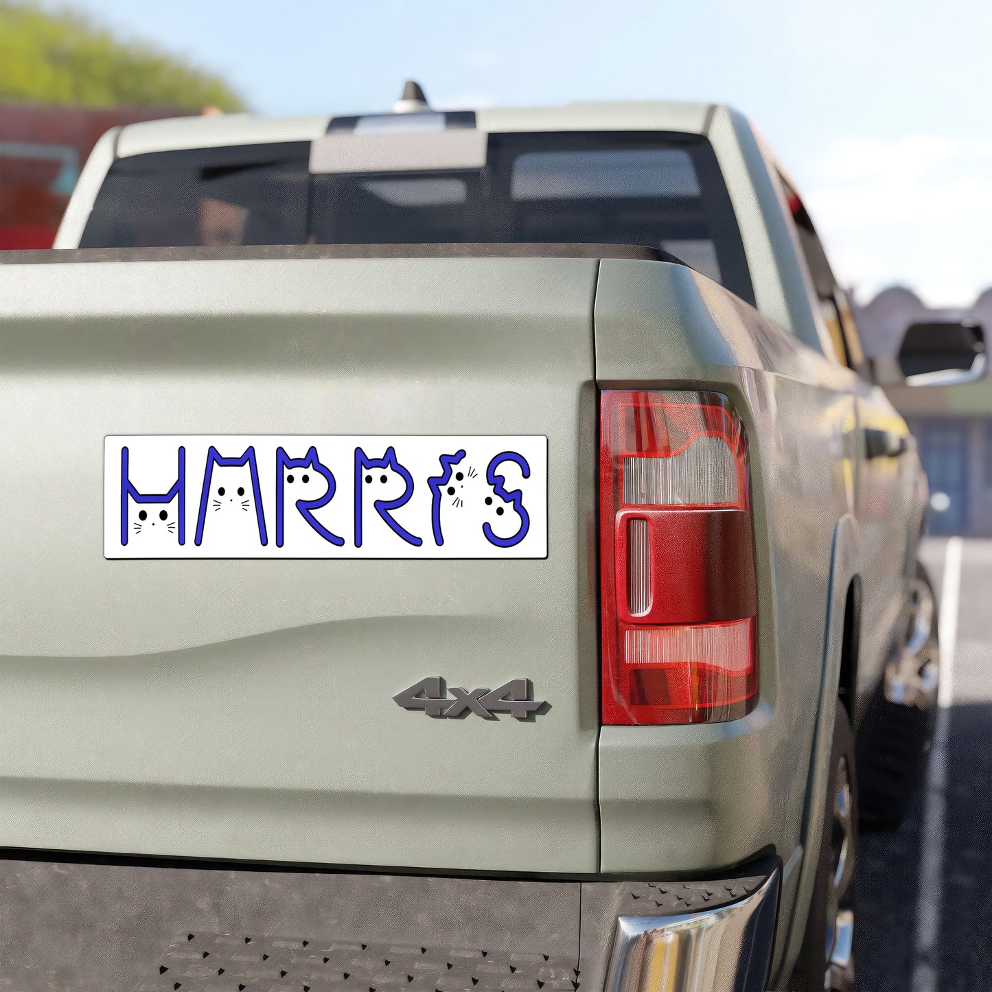 Harris Cat Magnet