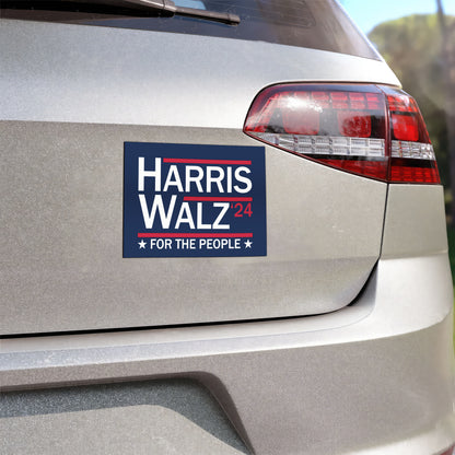 Harris Walz '24 For The People Magnet