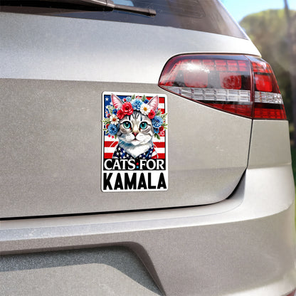 Cats For Kamala Magnet