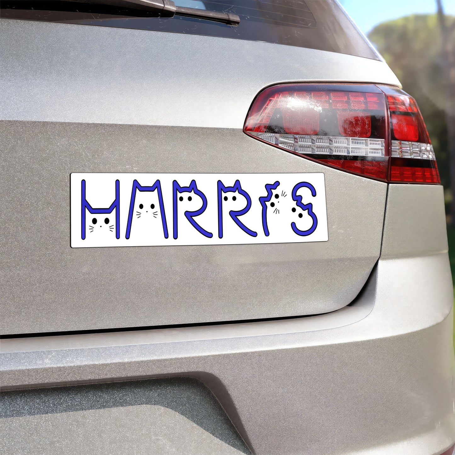 Harris Cat Magnet