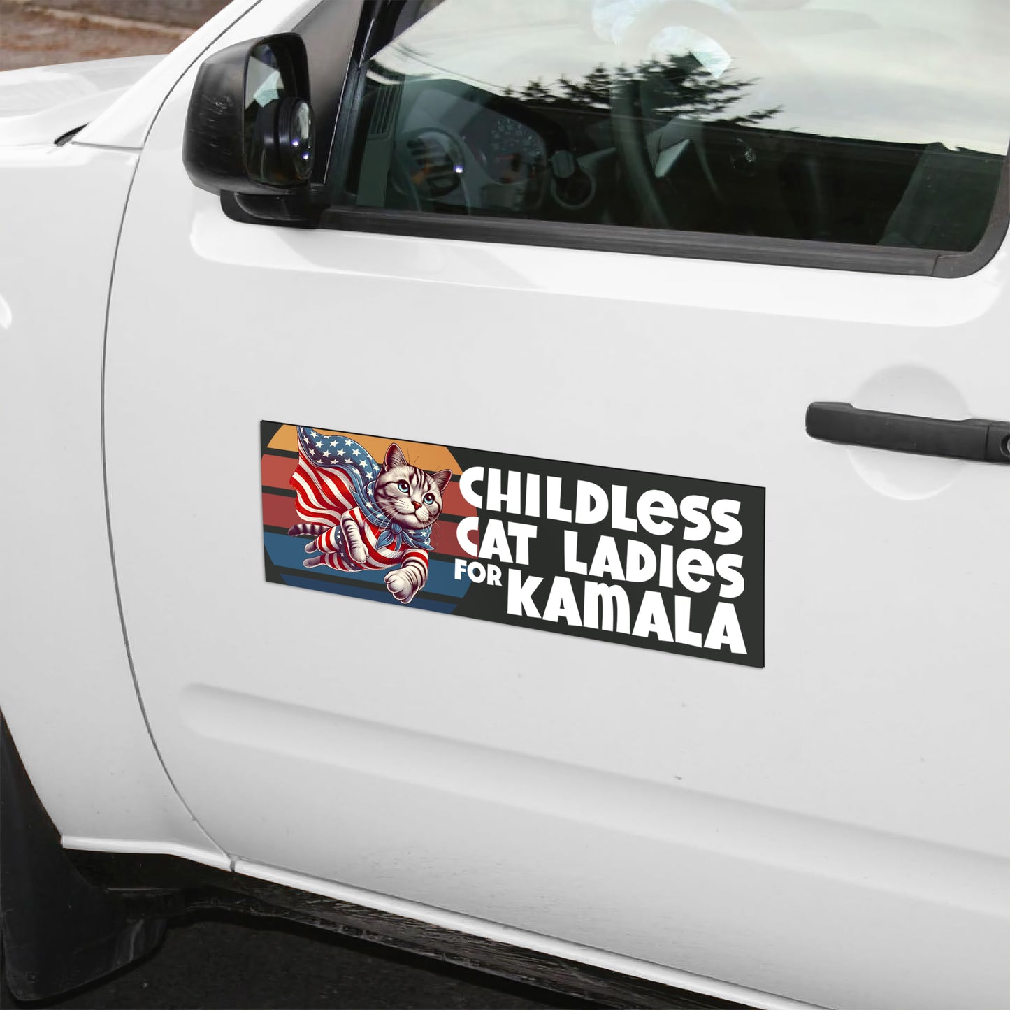 Childless Cat Ladies For Kamala Magnet