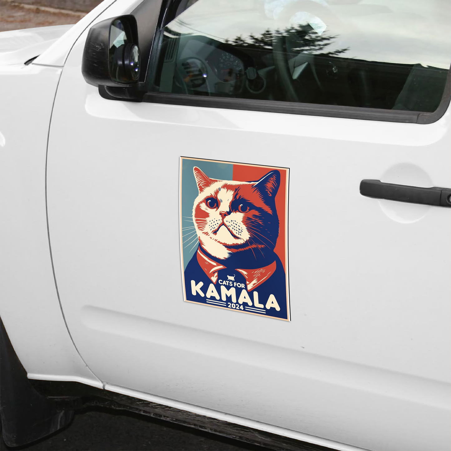 Cats For Kamala 2024 Magnet