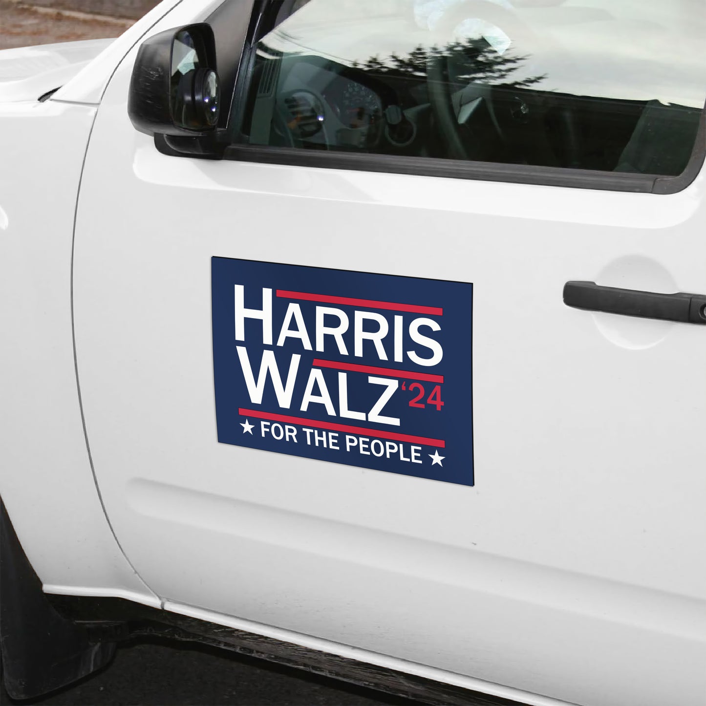 Harris Walz '24 For The People Magnet