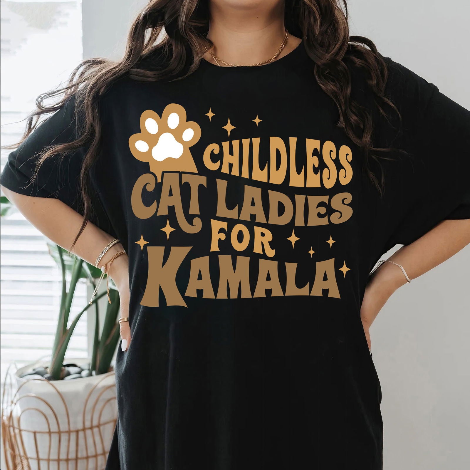 Childless Cat Ladies For Kamala Shirt