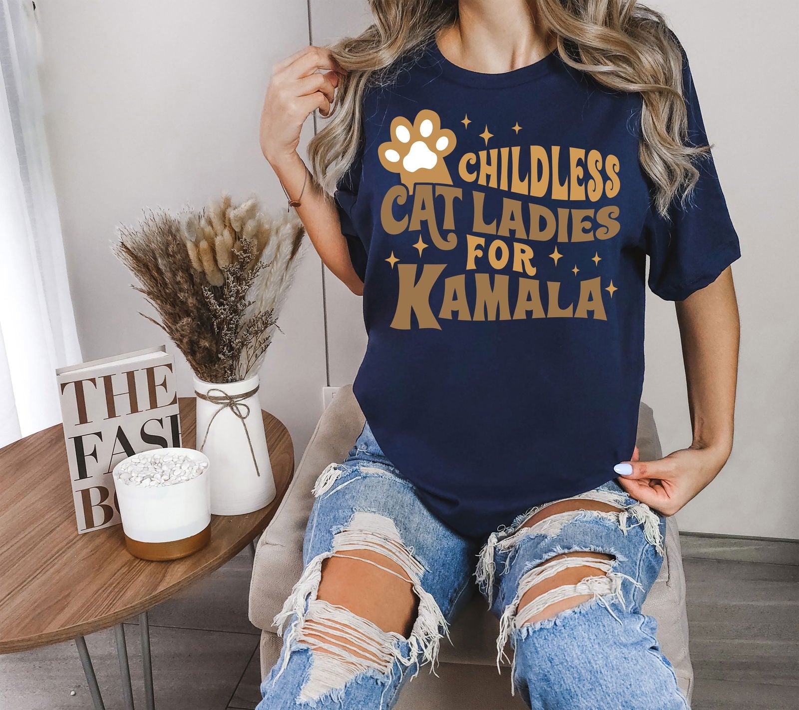 Childless Cat Ladies For Kamala Shirt