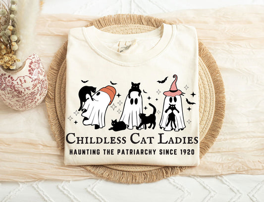 Childless Cat Ladies Halloween Shirt